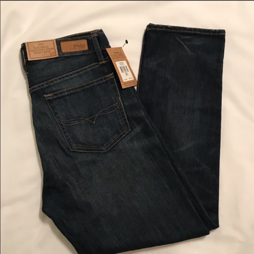 Polo Jeans Straight high-rise crop